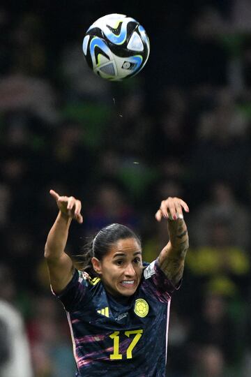 Colombia y Jamaica se enfrentaron por los octavos de final del Mundial Femenino de Australia - Nueva Zelanda 2023 en el AAMI Park de Melbourne.