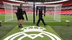 Real Madrid pisa Wembley 24 horas antes de la final