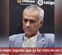 Mourinho desvela el "mejor y más increíble" jugador que ha visto y no es ni Cristiano ni Messi