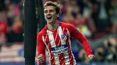 Griezmann celebra un gol. 