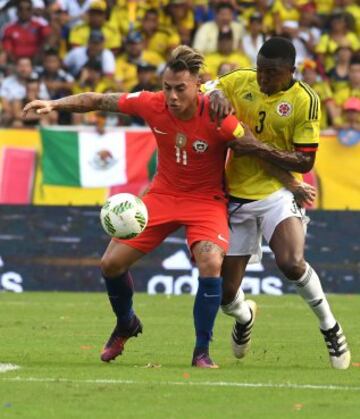 Colombia vs Chile en Barranquilla.