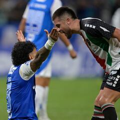 Palestino estuvo cerca de la hazaña, pero sufrió 20 minutos de terror en Brasil