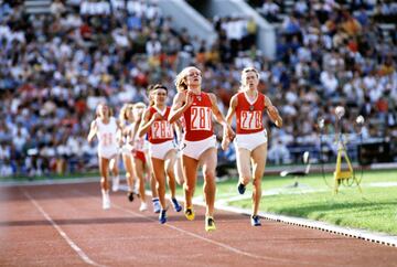 La soviética establecía una marca histórica en los 800 metros en Moscú 1980 con un tiempo de 1:53,43 que permanece como récord olímpico.