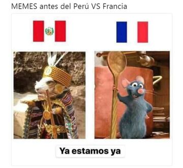 Los memes no perdonaron la eliminación de Perú