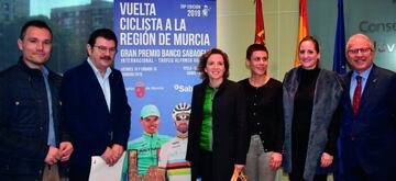 Cartel oficial de la Vuelta a Murcia 2019.