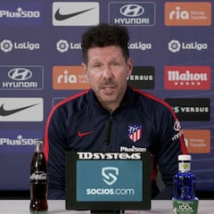 Simeone: "Entramos en la zona Suárez; es un momento ideal"