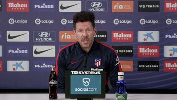 Simeone: "Entramos en la zona Suárez; es un momento ideal"