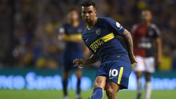 Edwin Cardona y los otros colombianos de Boca y River jugarán este sábado en el torneo local.