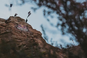 Mucha velocidad y mucho flip le valieron el tercer puesto en esta edición del Red Bull Rampage.