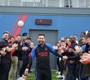 Lionel Messi vuelve a los entrenamientos del PSG: ¡con pasillo incluido!
