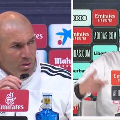 Raras veces vemos a Zidane así: vean sus enfados más sonados en rueda de prensa