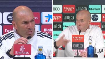 Raras veces vemos a Zidane así: vean sus enfados más sonados en rueda de prensa