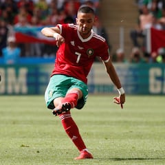 Ziyech se confirma como amenaza para Bélgica y Croacia