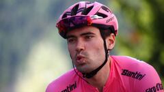 Imagen de Tom Dumoulin antes de la 19&ordm; etapa del Giro de Italia.