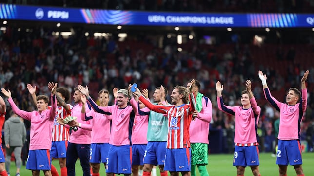 Griezmann lo bordó ante el Leipzig