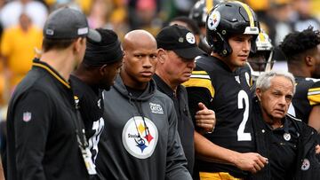 Mason Rudolph sale del partido por conmoci&oacute;n y termina en el hospital; los Baltimore Ravens evitan una tercera derrota en fila.