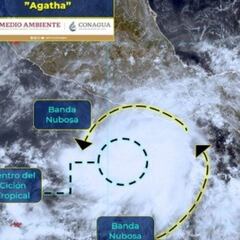 “Agatha” podría tocar tierra en Oaxaca como huracán categoría 3