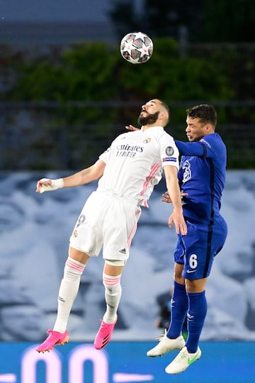 Benzema y Thiago Silva.