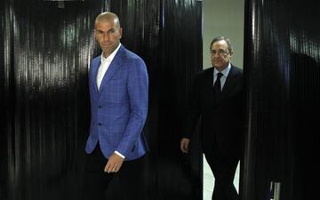 On the 4th of January of 2016 Zidane was presented as the new coach of Real Madrid.