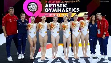 España, en el octavo puesto provisional en Stuttgart