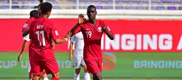 El joven es uno de los jugadores que más promete en la selección de Catar. Actualmente juega para Al-Duhail