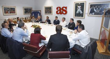 Fernando Torres visitó la redacción de As