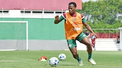 Jhon Arias regresa a los entrenamientos de Fluminense