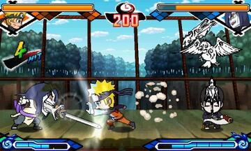 Captura de pantalla - Naruto: Powerful Shippuden (3DS)