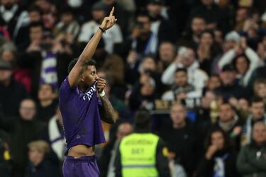 Aprobados y suspensos del Madrid ante el Athletic: Rodrygo es feliz haciendo de Vini