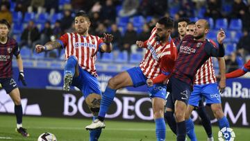 Helador empate en El Alcoraz