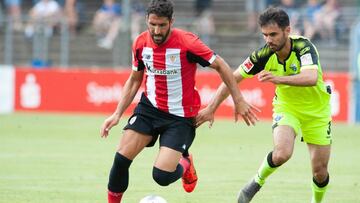 Raúl garcía, en el amistoso de Alemania