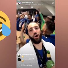 Todo Twitter se burla de Higuaín por su 'We are the champions': "¡el peor de la historia!"
