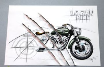 La empresa Pan Speed Shop han recreado con detalle la Harley Davidson Road King que conduce Lobezno en las películas de la saga de Marvel.