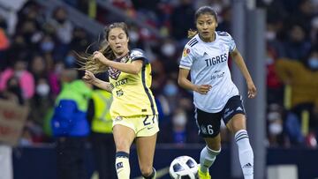 Tigres y América empataron en la jornada 16 de la Liga MX Femenil