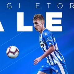 Álex Blanco, cedido al Alavés