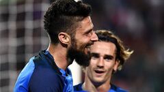 Francia disfruta ante Paraguay con hat-trick de Giroud