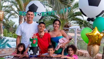 Cristiano Ronaldo y Georgina Rodríguez. 