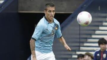 <b>CON ESPAÑA. </b>Tello jugando con la Selección olímpica.