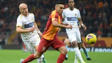 Falcao fue titular con el Galatasaray 74 d¨ªas despu¨¦s