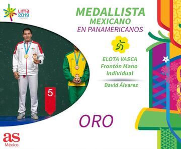 Los mexicanos ganadores del Oro en los Panamericanos 2019