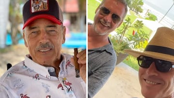 Hijos de Andrés García se reúnen en Acapulco, tras los problemas de salud del actor
