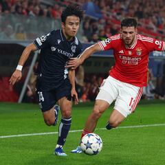 Aprobados y suspensos de la Real: Zubimendi, imperial; Kubo, el más incisivo, y Brais, de dulce