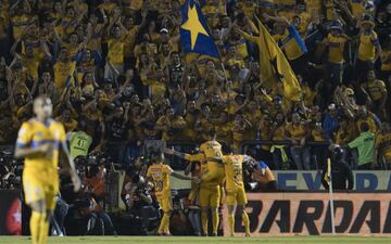 El color de los cuartos de final de vuelta entre Tigres y León