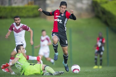 El delantero del Atlas dejó el futbol mexicano para recalar en el San Antonio FC de la USL Championship.