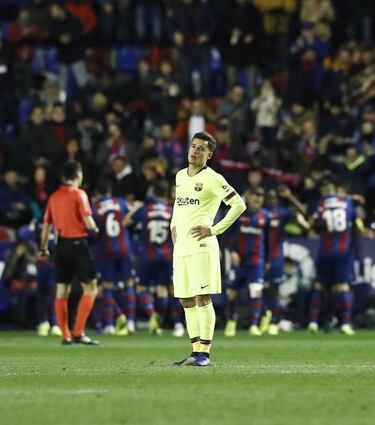 Neymar never replaced by Dembélé and Coutinho