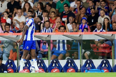 Samu, lesionado entre lágrimas