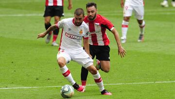 Unai L&oacute;pez ante el Mallorca.
 