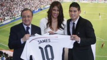 James eligió el dorsal 10.