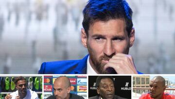 De Pelé a Guardiola: definen los cracks qué sienten al ver a Messi