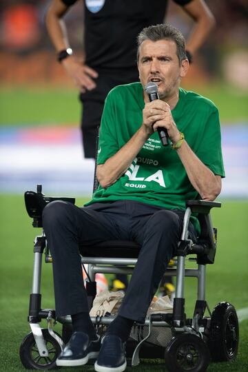 Saque de honor de Unzué.